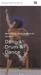 Mobile Screenshot of duniyadrumanddance.org